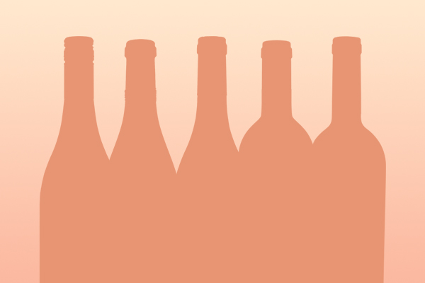 Midlertidig utvalg av ulike vinsorter