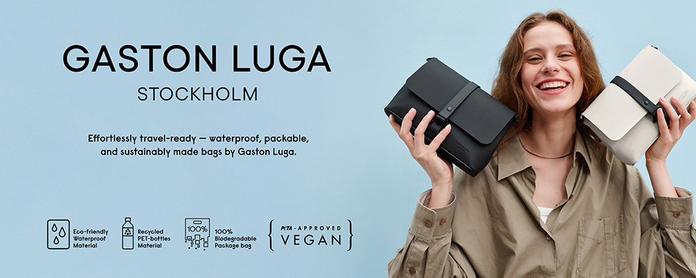 Reklambanner för märket GastonLuga.