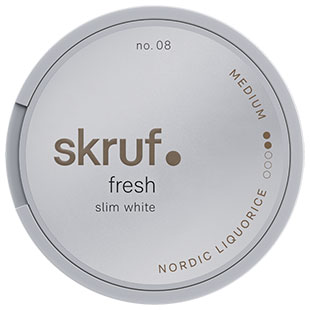 Skruf Slim Nordic White #08