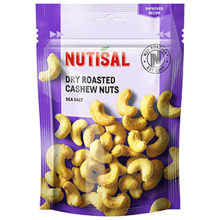 Nutisal Dry Roasted Cashews Nuts