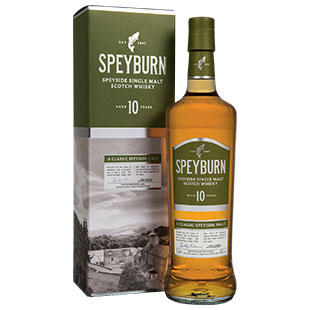 Speyburn Speyside Single Malt Scotch Whisky 10 YO