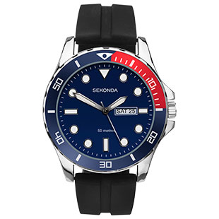 Sekonda Gents Watch Rubber Strap