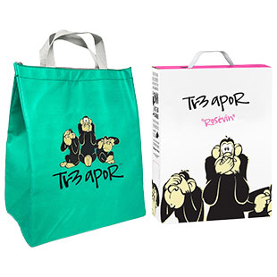 Thr3 Monkeys + Cooler Bag