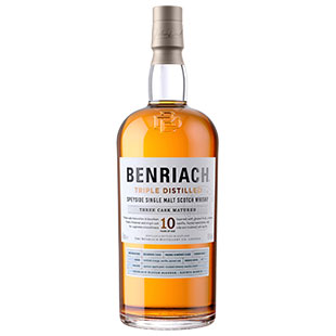 Benriach Triple Distilled Speyside Single Malt 10 YO