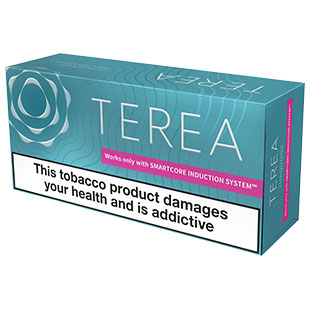 Terea Turquoise Menthol Slims White