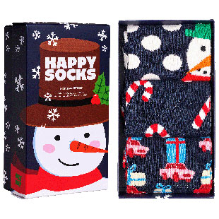 Happy Socks Snowman Gift Set