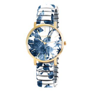 ChocoMoon Denim Bloom Watch