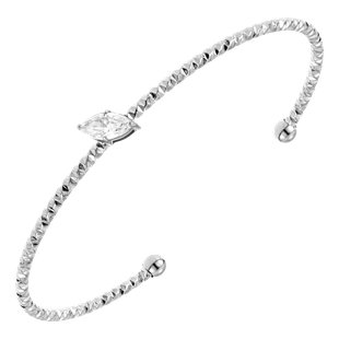 By Jolima Como Mini Bangle Crystal