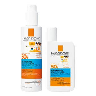 SPF 50+, 200 ml + SPF 50, 50 ml