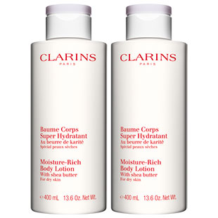 Clarins Moisture Rich Body Lotion Duo